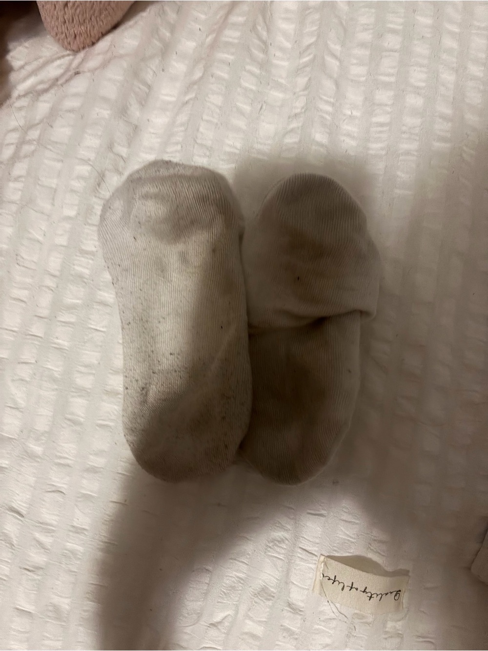 Kids No-Show Socks - White